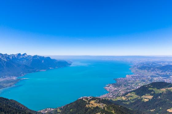 Vol privé - 45 minutes au-dessus de Lausanne pour 2 personnes 1 