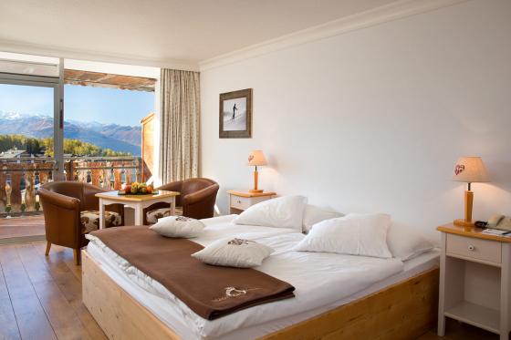 Wellnessaufenthalt in Crans-Montana - 1 Nacht, Frühstück und Zugang zum Wellnessbereich für 2 Personen 1 