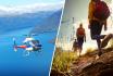Hélicoptère & randonnée - Vol vers un lac de montagne et journée rando pour 1 personne 