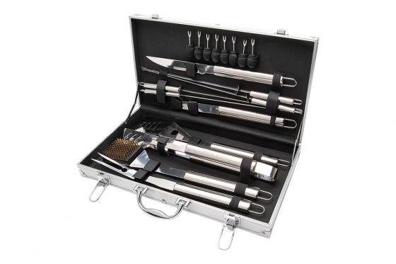Grillkoffer personalisiert - 18-teilig  