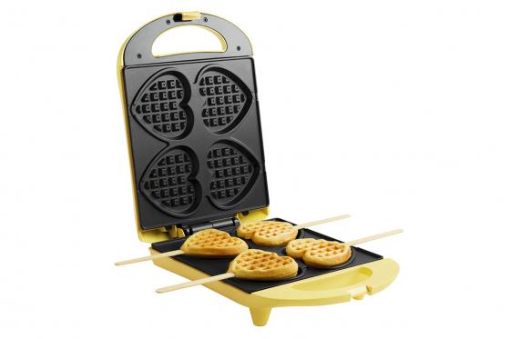 Waffeleisen - Herz am Stiel  