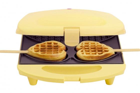 Waffeleisen - Herz am Stiel 1 