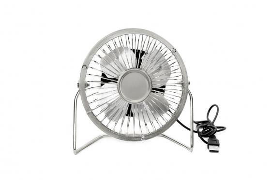 USB Tischventilator - Silber  