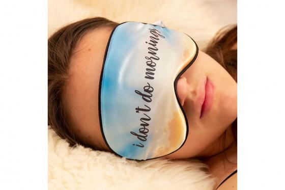 Schlafmaske - I don't do mornings 1 