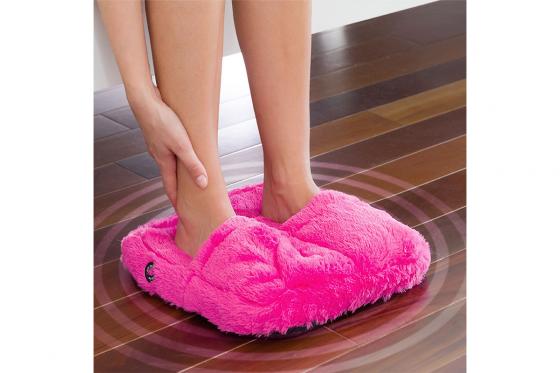 Fussmassagegerät - Plüsch, pink  