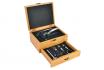 Wein Accessoire Set - aus Holz, 8-teilig 2