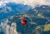 Glacier 3000 Helikopterflug - inkl. Fondue für 2 Personen 1
