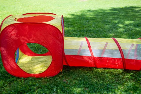 Tente de jeux - avec tunnel   