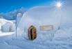 Romantik-Iglu Übernachtung - & 1 Gleitschirmfliegen für 1 Person in Davos 