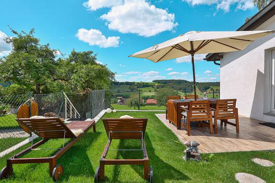 Maisonnette privatisée -  avec jardin, jacuzzi et petit-déjeuner (dimanche à jeudi) 5 