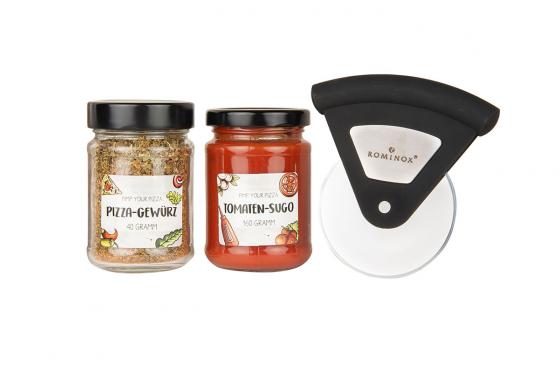 Pizza Set - Mit edlem Pizzaschneider 5 