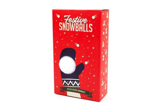 Schneebälle für Zuhause - 6 Stück  