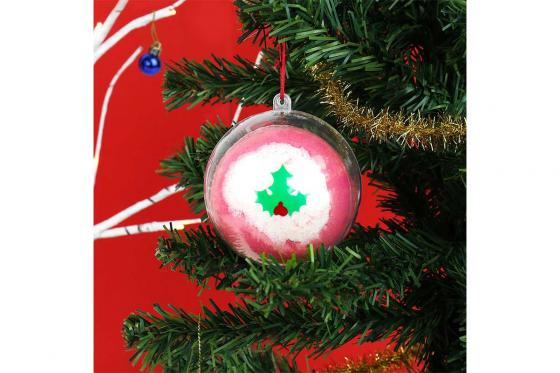 Badebombe - In Weihnachtskugel  
