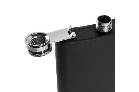 Flachmann - schwarz 2 