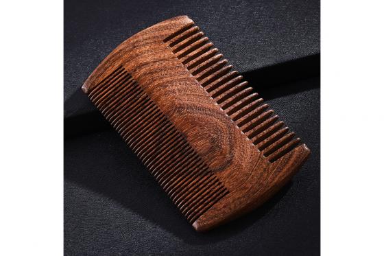 Bartkamm - aus Sandelholz 2 