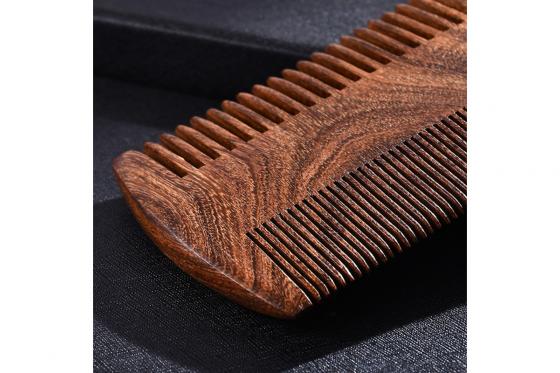 Bartkamm - aus Sandelholz 3 