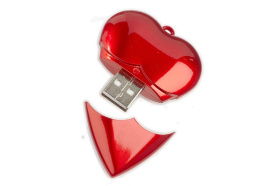 USB-Herz - 16GB - mit Gravur 1 