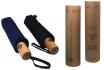 Schirm von TREECK®, schwarz - aus recyceltem PET  1
