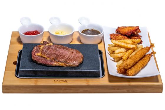 Hot Stone Steak Set - Hochwertiges Set von LavaQ 1 