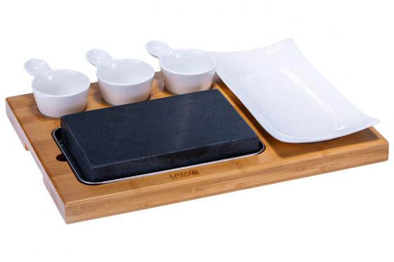 Hot Stone Steak Set - Hochwertiges Set von LavaQ 3 