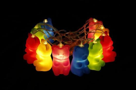 Guirlande lumineuse LED - ourson 1 