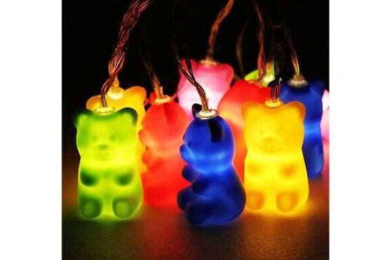 Guirlande lumineuse LED - ourson 3 