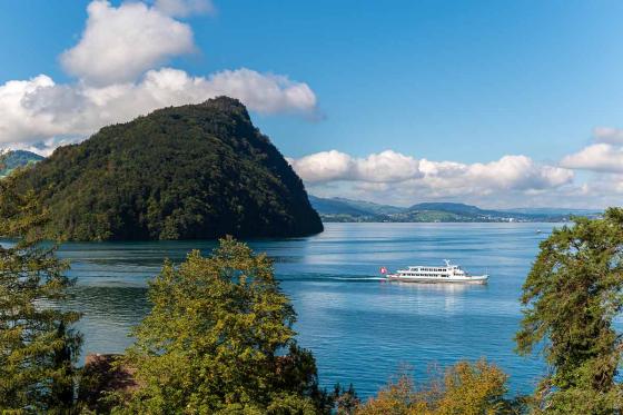 VIP Tageskarte  - Schifffahrt auf dem Vierwaldstättersee | 2 Personen | 1.Klasse 4 