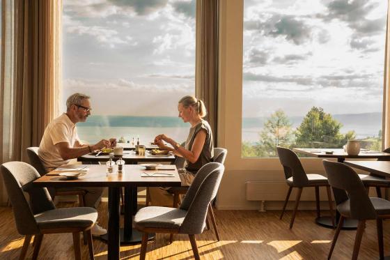 Wellness et vue époustouflante - 1 nuit avec repas du soir à 4 plats pour 2 personnes 8 