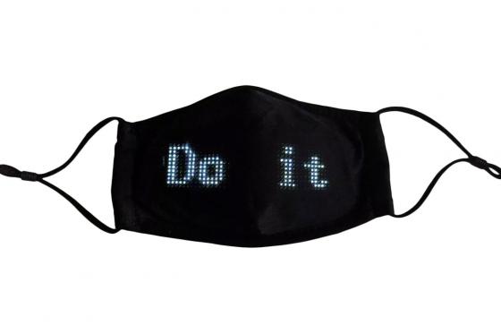 LED Bluetooth Maske - Gib deiner Maske ein eigenes Design  