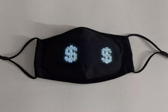 LED Bluetooth Maske - Gib deiner Maske ein eigenes Design 4 