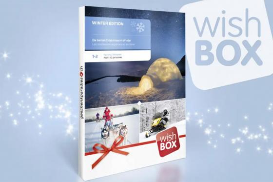 Panier cadeau d'hiver - Activités hivernales, couverture & vin chaud 2 