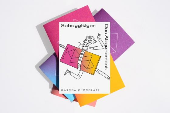 Abonnement de chocolat - Livraison à domicile de 3 plaques de chocolat  