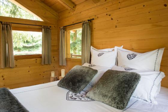 Nuitée dans une cabane  - avec petit déjeuner inclus pour 2 personnes 2 