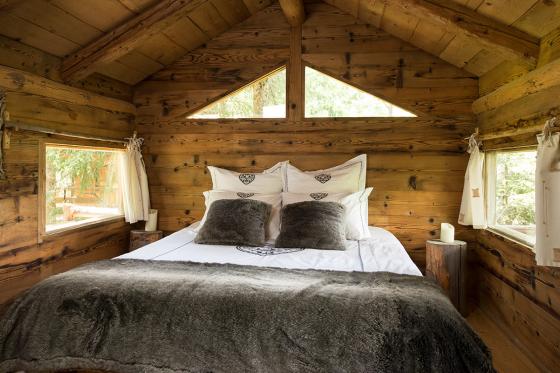 Nuitée dans une cabane  - avec petit déjeuner inclus pour 2 personnes 3 