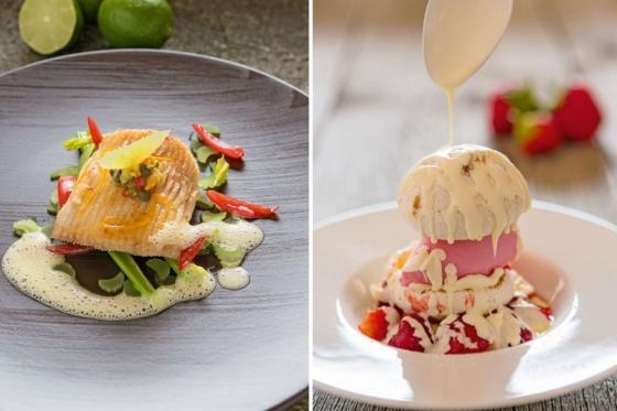 Day Spa gastronomique à Gstaad - Menu du jour à 3 plats au restaurant Leonard's pour deux inclus 6 