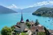 Journée au château de Spiez - Tour en bateau en 2ème classe, apéro & entrée au musée | 1 pers. 1