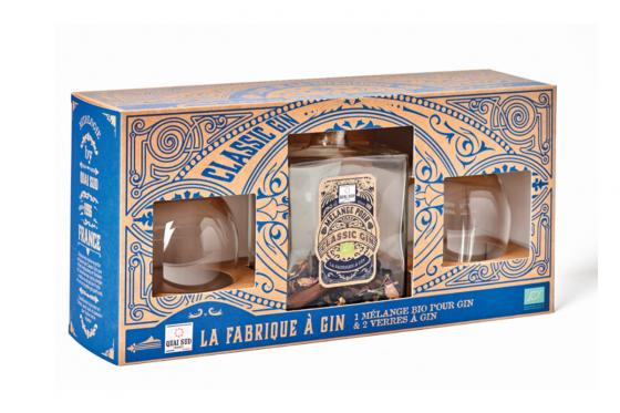 Gin Geschenkset - Inkl. Ginkaraffe + Gläser 2 