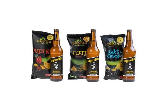 Coffret apéritif - Chips et bière de qualité supérieure | Délices suisses   Coffret apéritif - Chips et bière de qualité supérieure | Délices suisses