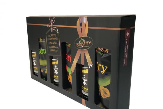 Coffret apéritif - Chips et bière de qualité supérieure | Délices suisses 3  Coffret apéritif - Chips et bière de qualité supérieure | Délices suisses 3
