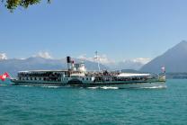 Journée au château de Spiez - Tour en bateau en 2ème classe, apéro & entrée au musée | 2 pers.