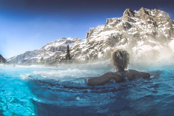 Day Spa in Leukerbad - Spa und Abendessen für 2 Personen  