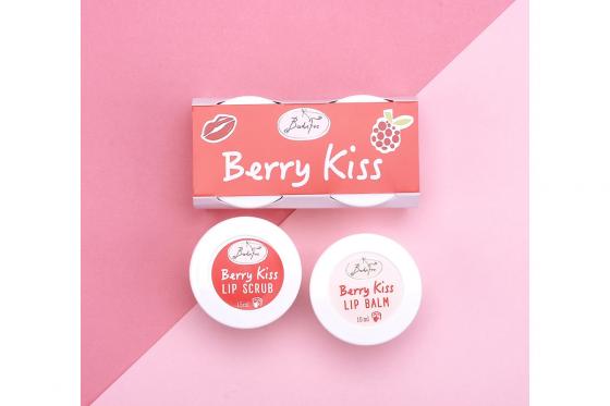 Lippenpflegeset Berry Kiss - Balsam + Peeling  