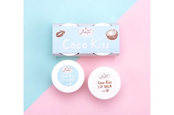 Lippenpflegeset Coco Kiss - Balsam + Peeling  