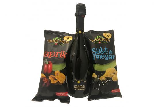 Apéro-Geschenkset - Premium Chips & Prosecco | Schweizer Delikatessen 1  Apéro-Geschenkset - Premium Chips & Prosecco | Schweizer Delikatessen 1
