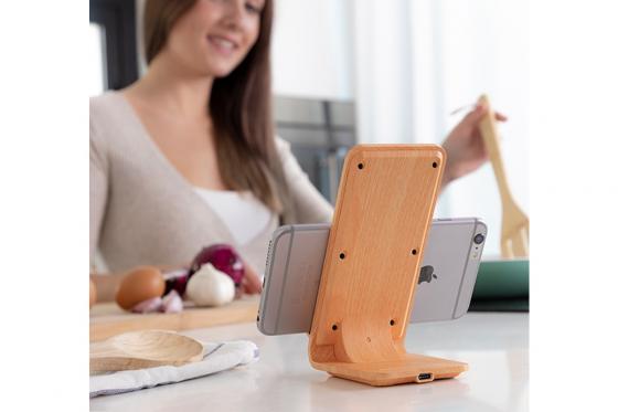 Wireless Charger - Holz-Design 5 