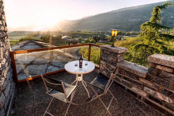 Œnotourisme dans un château - 1 nuit avec dégustation de vin et assiette valaisanne | en été 3 