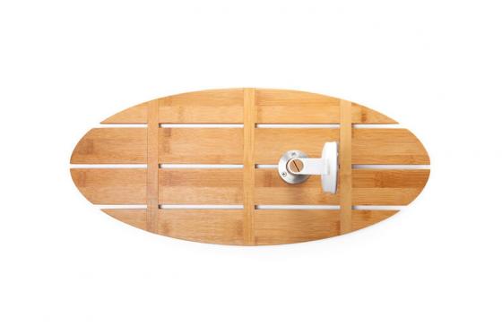 Plateau de bain - en bois de bambou et d'hévéa 1 