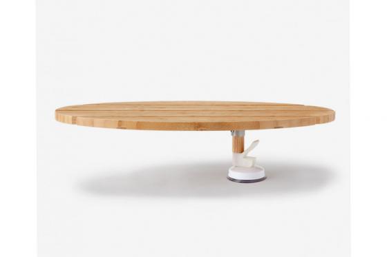 Plateau de bain - en bois de bambou et d'hévéa 2 