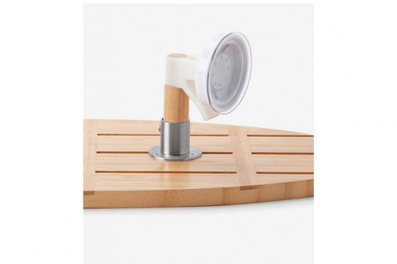 Plateau de bain - en bois de bambou et d'hévéa 4 