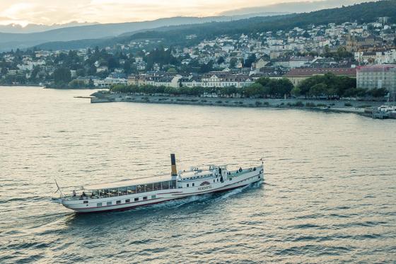 Schifffahrt 3-Seen Region - 2. Klasse Tageskarte für den Neuenburger- und Murtensee, 1 Pers. 1 